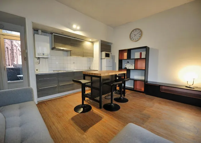 T2, Centre Ville, Wifi, Gare 600m, Prox Lille, Terrasse *