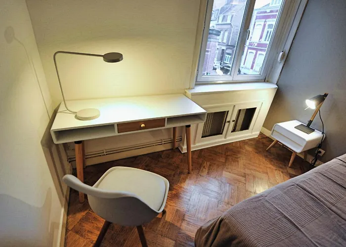 T2, Centre Ville, Wifi, Gare 600m, Prox Lille, Terrasse *